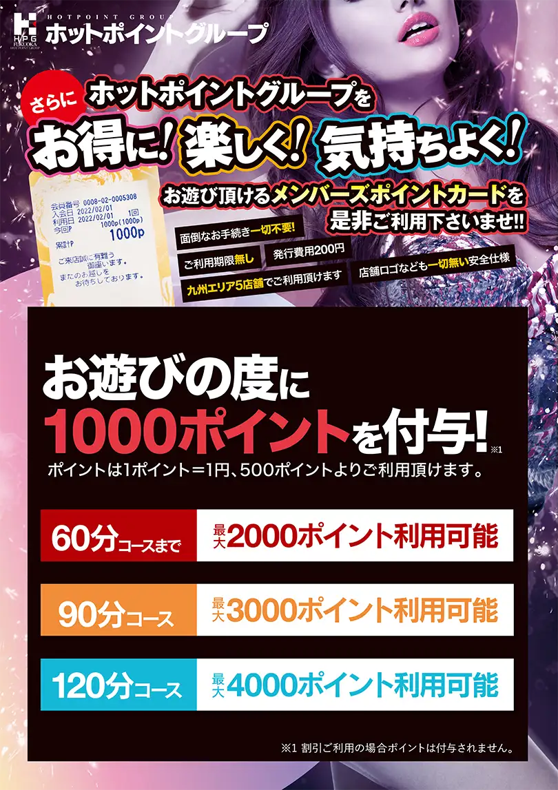 ポイントカードのご案内